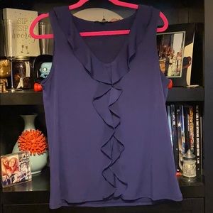 Purple Shell Tank Top by Banana Republic, Size M